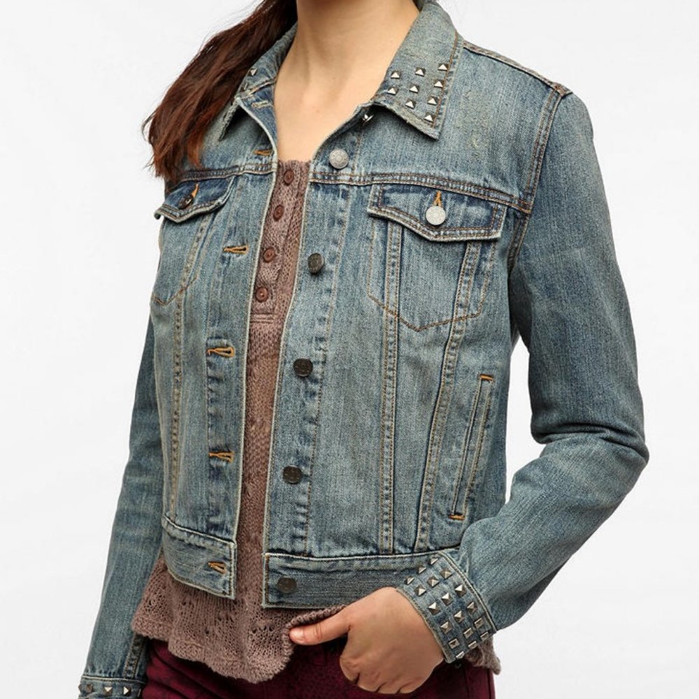 urban outfitters BDF denim jacket, size Medium
